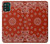 S3355 Bandana Red Pattern Hülle Schutzhülle Taschen für Motorola Moto G Stylus 5G