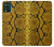 S3365 Yellow Python Skin Graphic Print Hülle Schutzhülle Taschen für Motorola Moto G Stylus 5G