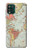 S3418 Vintage World Map Hülle Schutzhülle Taschen für Motorola Moto G Stylus 5G