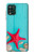 S3428 Aqua Wood Starfish Shell Hülle Schutzhülle Taschen für Motorola Moto G Stylus 5G