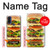 S0790 Hamburger Hülle Schutzhülle Taschen für Motorola G Pure