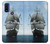 S1096 Sailing Ship in an Ocean Hülle Schutzhülle Taschen für Motorola G Pure