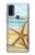 S1117 Starfish on the Beach Hülle Schutzhülle Taschen für Motorola G Pure