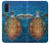 S1249 Blue Sea Turtle Hülle Schutzhülle Taschen für Motorola G Pure
