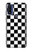 S1611 Black and White Check Chess Board Hülle Schutzhülle Taschen für Motorola G Pure