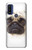 S1852 Pug Dog Hülle Schutzhülle Taschen für Motorola G Pure