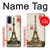S2108 Eiffel Tower Paris Postcard Hülle Schutzhülle Taschen für Motorola G Pure