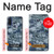 S2346 Navy Camo Camouflage Graphic Hülle Schutzhülle Taschen für Motorola G Pure