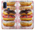 S2431 Fancy Sweet Donuts Hülle Schutzhülle Taschen für Motorola G Pure