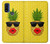 S2443 Funny Pineapple Sunglasses Kiss Hülle Schutzhülle Taschen für Motorola G Pure