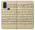 S2504 Vintage Music Sheet Hülle Schutzhülle Taschen für Motorola G Pure