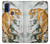 S2750 Oriental Chinese Tiger Painting Hülle Schutzhülle Taschen für Motorola G Pure