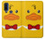 S2760 Yellow Duck Tuxedo Cartoon Hülle Schutzhülle Taschen für Motorola G Pure