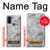 S2845 Gray Marble Texture Hülle Schutzhülle Taschen für Motorola G Pure