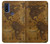 S2861 Antique World Map Hülle Schutzhülle Taschen für Motorola G Pure