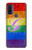 S2899 Rainbow LGBT Gay Pride Flag Hülle Schutzhülle Taschen für Motorola G Pure