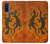 S2901 Lizard Aboriginal Art Hülle Schutzhülle Taschen für Motorola G Pure