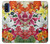 S3205 Retro Art Flowers Hülle Schutzhülle Taschen für Motorola G Pure