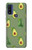 S3285 Avocado Fruit Pattern Hülle Schutzhülle Taschen für Motorola G Pure