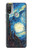 S0582 Van Gogh Starry Nights Hülle Schutzhülle Taschen für Motorola Moto E20,E30,E40