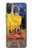 S0929 Van Gogh Cafe Terrace Hülle Schutzhülle Taschen für Motorola Moto E20,E30,E40
