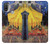 S0929 Van Gogh Cafe Terrace Hülle Schutzhülle Taschen für Motorola Moto E20,E30,E40