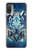 S1135 Wolf with knives Rock Hülle Schutzhülle Taschen für Motorola Moto E20,E30,E40
