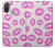 S2214 Pink Lips Kisses Hülle Schutzhülle Taschen für Motorola Moto E20,E30,E40
