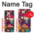 S2353 Paris Cartoon Vintage Pattern Hülle Schutzhülle Taschen für Motorola Moto E20,E30,E40