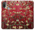S2414 Red Blossoming Almond Tree Van Gogh Hülle Schutzhülle Taschen für Motorola Moto E20,E30,E40