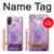 S2690 Amethyst Crystals Graphic Printed Hülle Schutzhülle Taschen für Motorola Moto E20,E30,E40