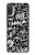 S2744 Hey Hi Hello Art Pattern Hülle Schutzhülle Taschen für Motorola Moto E20,E30,E40