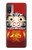 S2839 Japan Daruma Doll Hülle Schutzhülle Taschen für Motorola Moto E20,E30,E40