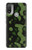 S2877 Green Snake Skin Graphic Printed Hülle Schutzhülle Taschen für Motorola Moto E20,E30,E40