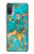 S2906 Aqua Turquoise Stone Hülle Schutzhülle Taschen für Motorola Moto E20,E30,E40