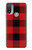S2931 Red Buffalo Check Pattern Hülle Schutzhülle Taschen für Motorola Moto E20,E30,E40