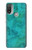 S3147 Aqua Marble Stone Hülle Schutzhülle Taschen für Motorola Moto E20,E30,E40