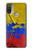 S3306 Colombia Flag Vintage Football Graphic Hülle Schutzhülle Taschen für Motorola Moto E20,E30,E40