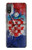 S3313 Croatia Flag Vintage Football Graphic Hülle Schutzhülle Taschen für Motorola Moto E20,E30,E40