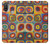 S3409 Squares Concentric Circles Hülle Schutzhülle Taschen für Motorola Moto E20,E30,E40