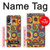 S3409 Squares Concentric Circles Hülle Schutzhülle Taschen für Motorola Moto E20,E30,E40