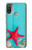 S3428 Aqua Wood Starfish Shell Hülle Schutzhülle Taschen für Motorola Moto E20,E30,E40