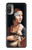 S3471 Lady Ermine Leonardo da Vinci Hülle Schutzhülle Taschen für Motorola Moto E20,E30,E40