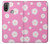 S3500 Pink Floral Pattern Hülle Schutzhülle Taschen für Motorola Moto E20,E30,E40