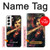 S0723 Violin Art Paint Hülle Schutzhülle Taschen für Samsung Galaxy S22