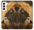 S1046 Lion King of Forest Hülle Schutzhülle Taschen für Samsung Galaxy S22