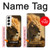 S1046 Lion King of Forest Hülle Schutzhülle Taschen für Samsung Galaxy S22