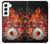S1431 Skull Drum Fire Rock Hülle Schutzhülle Taschen für Samsung Galaxy S22