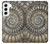 S1788 Ammonite Fossil Hülle Schutzhülle Taschen für Samsung Galaxy S22