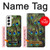 S1965 Peacock Feather Hülle Schutzhülle Taschen für Samsung Galaxy S22